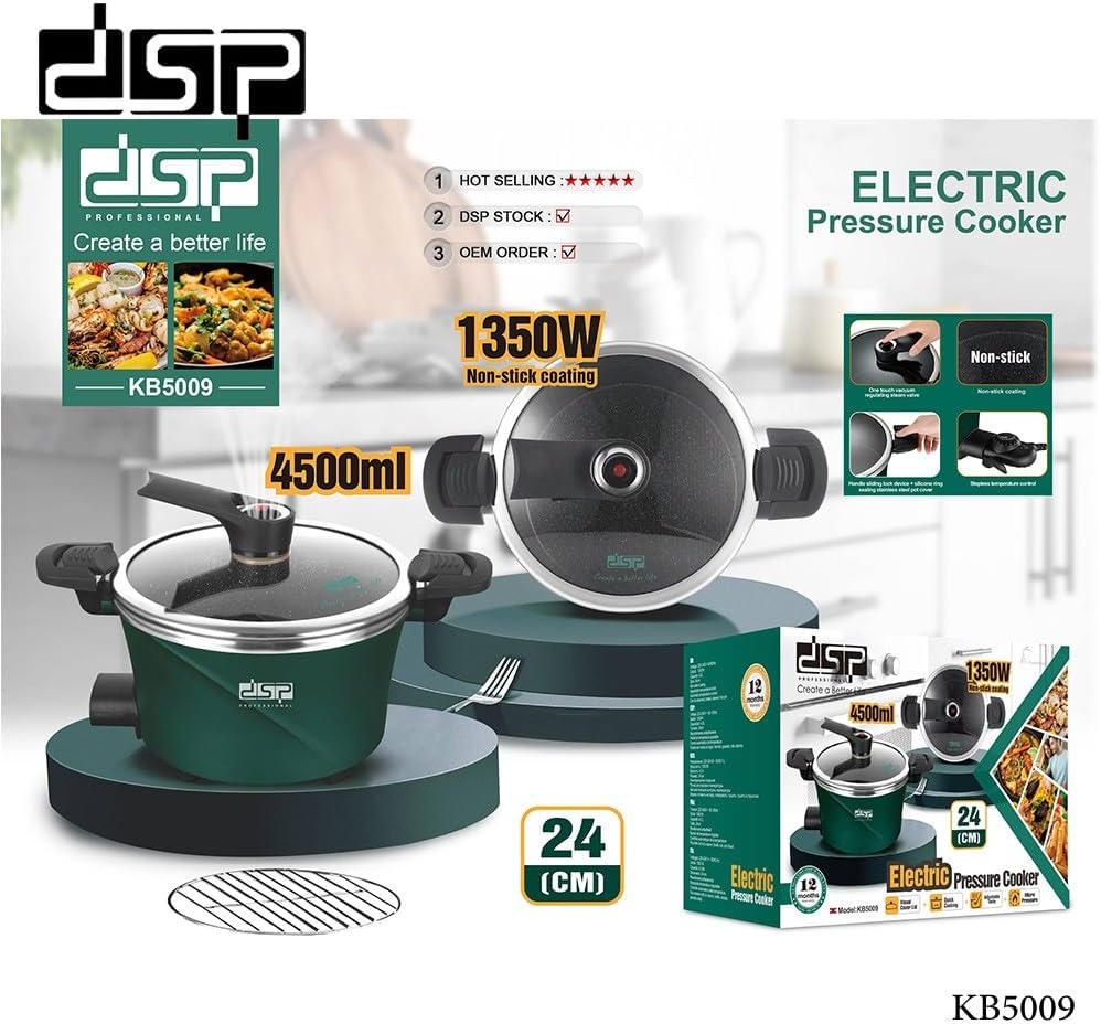Dsp 4.5L Electric Pressure Cooker - KB5009