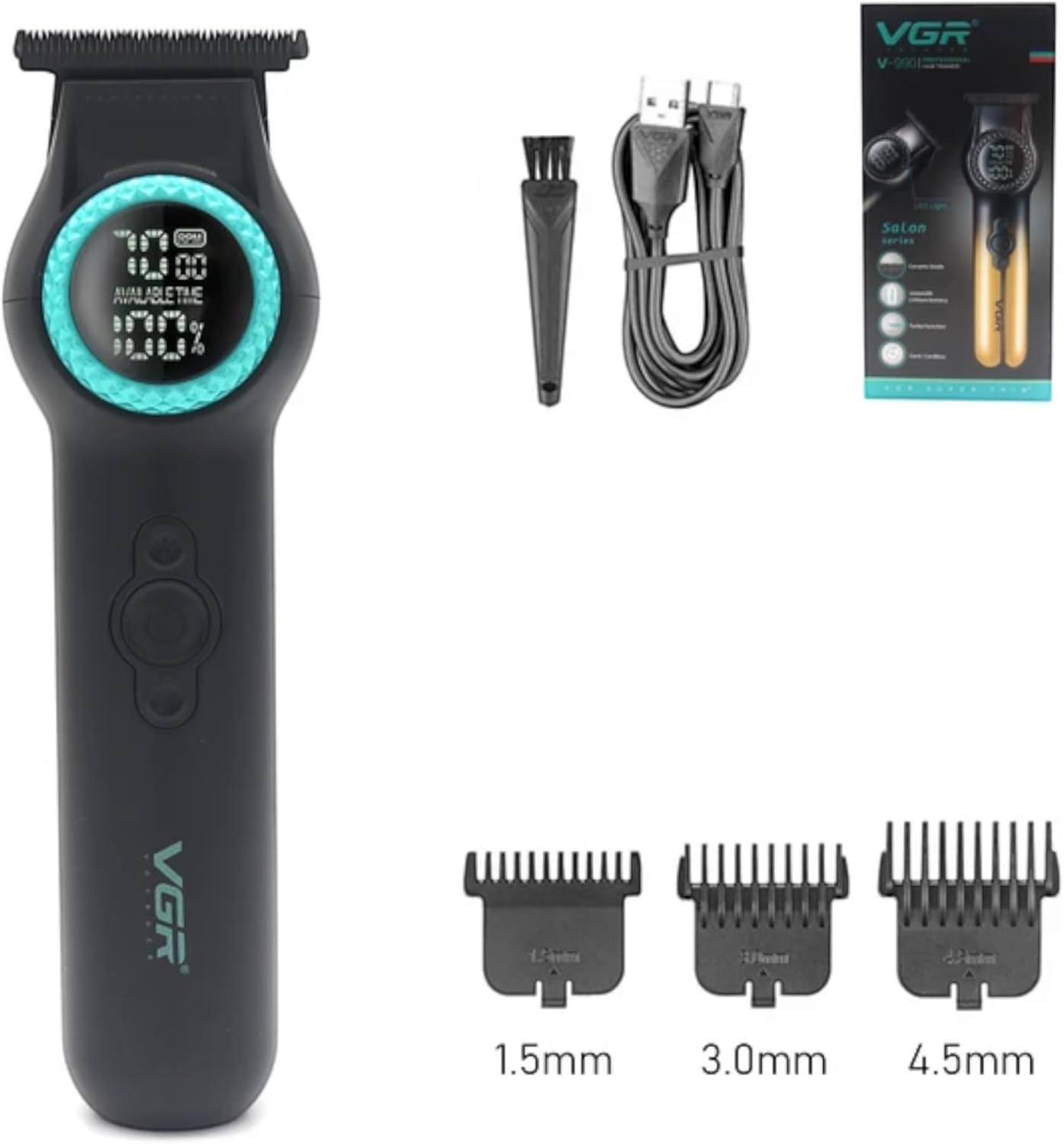 VGR V-990 Premium Cordless Waterproof Electric Shaver