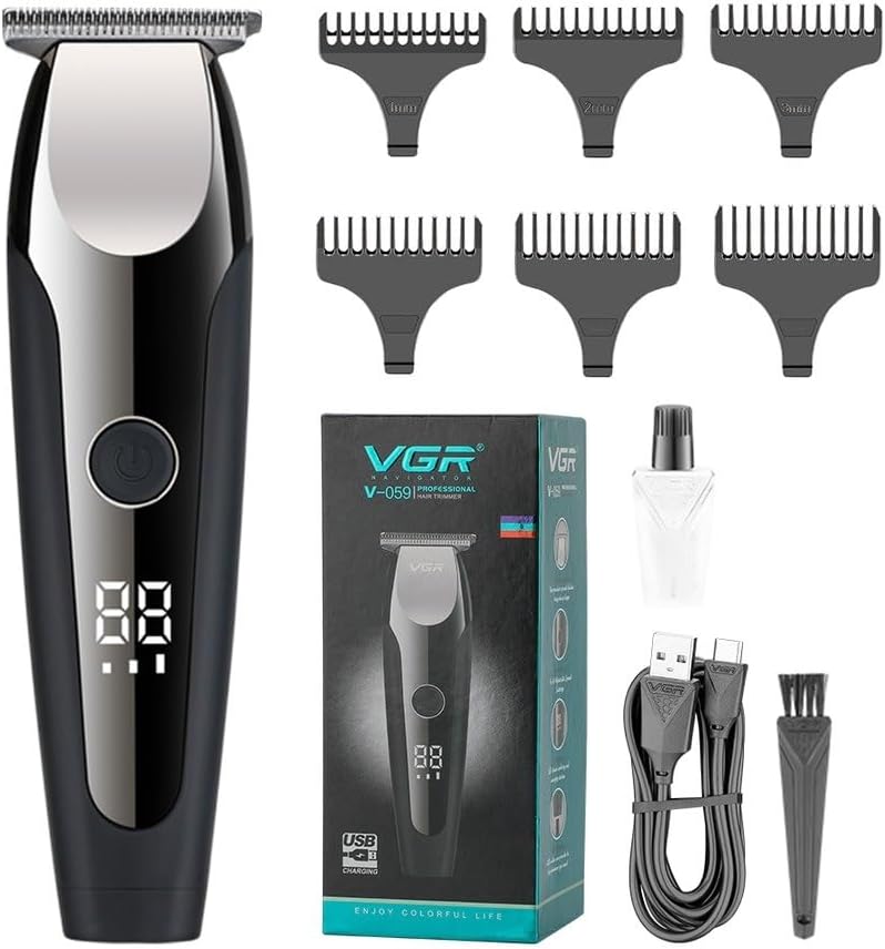 VGR V-059 Professional Multipurpose Beard and Hair Trimmer,