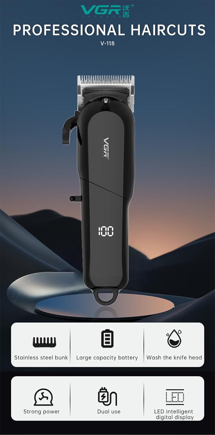 Professional Hair Clipper V-118