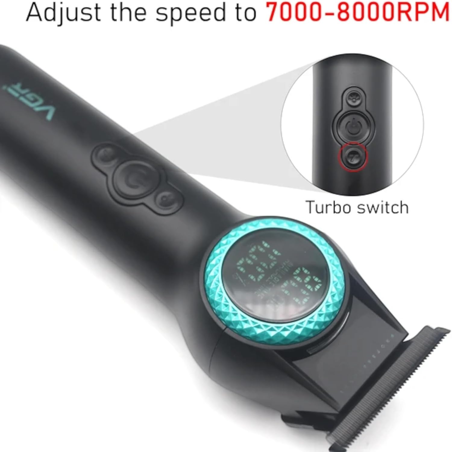 VGR V-990 Premium Cordless Waterproof Electric Shaver