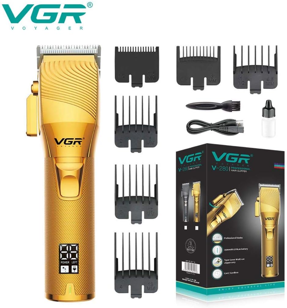 V-280 Professional Hair Trimmer Multicolor