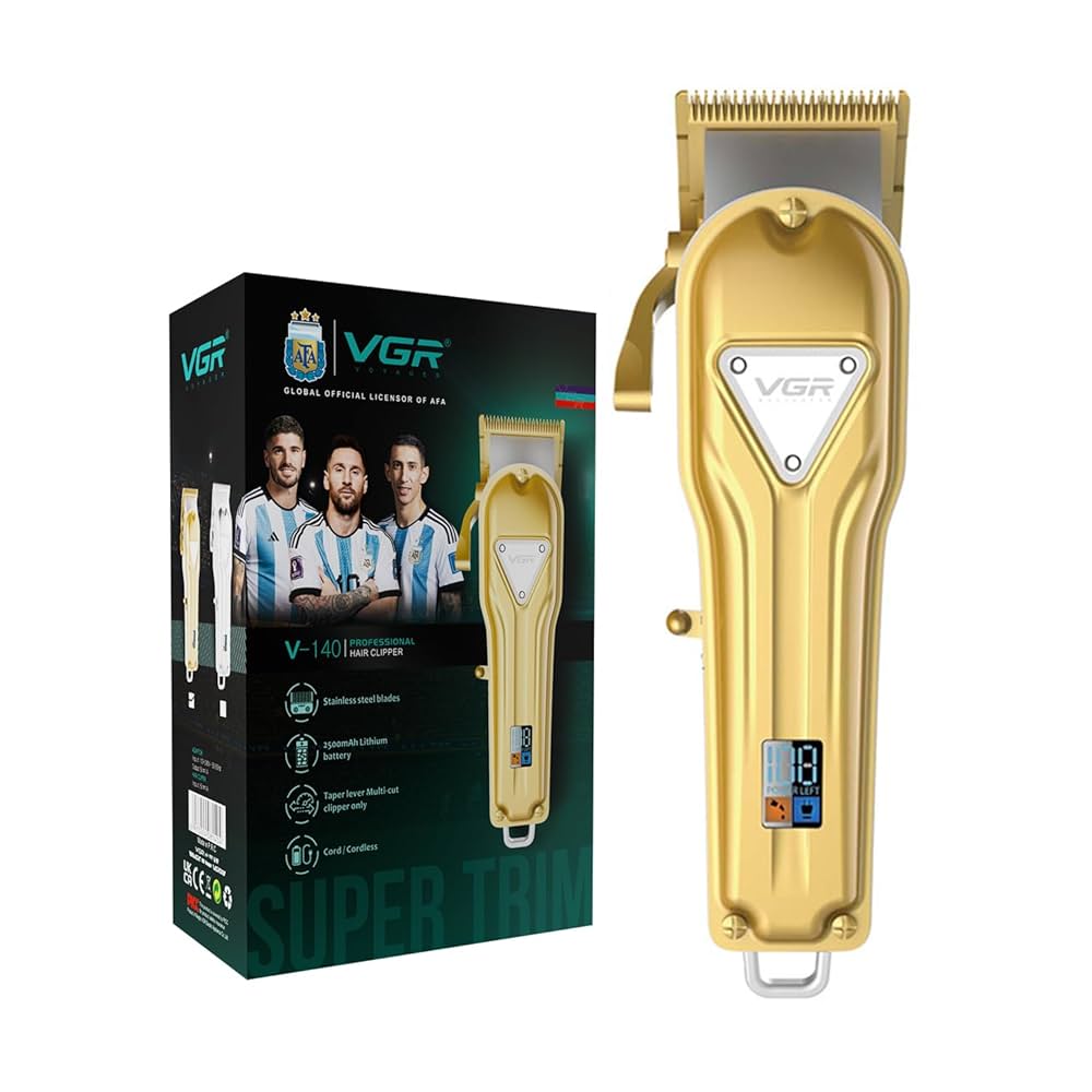 V-140 Electric Hair Clipper (Gold)