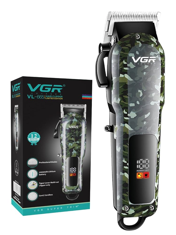 VGR V-665 Professional Beard Trimmer For Men