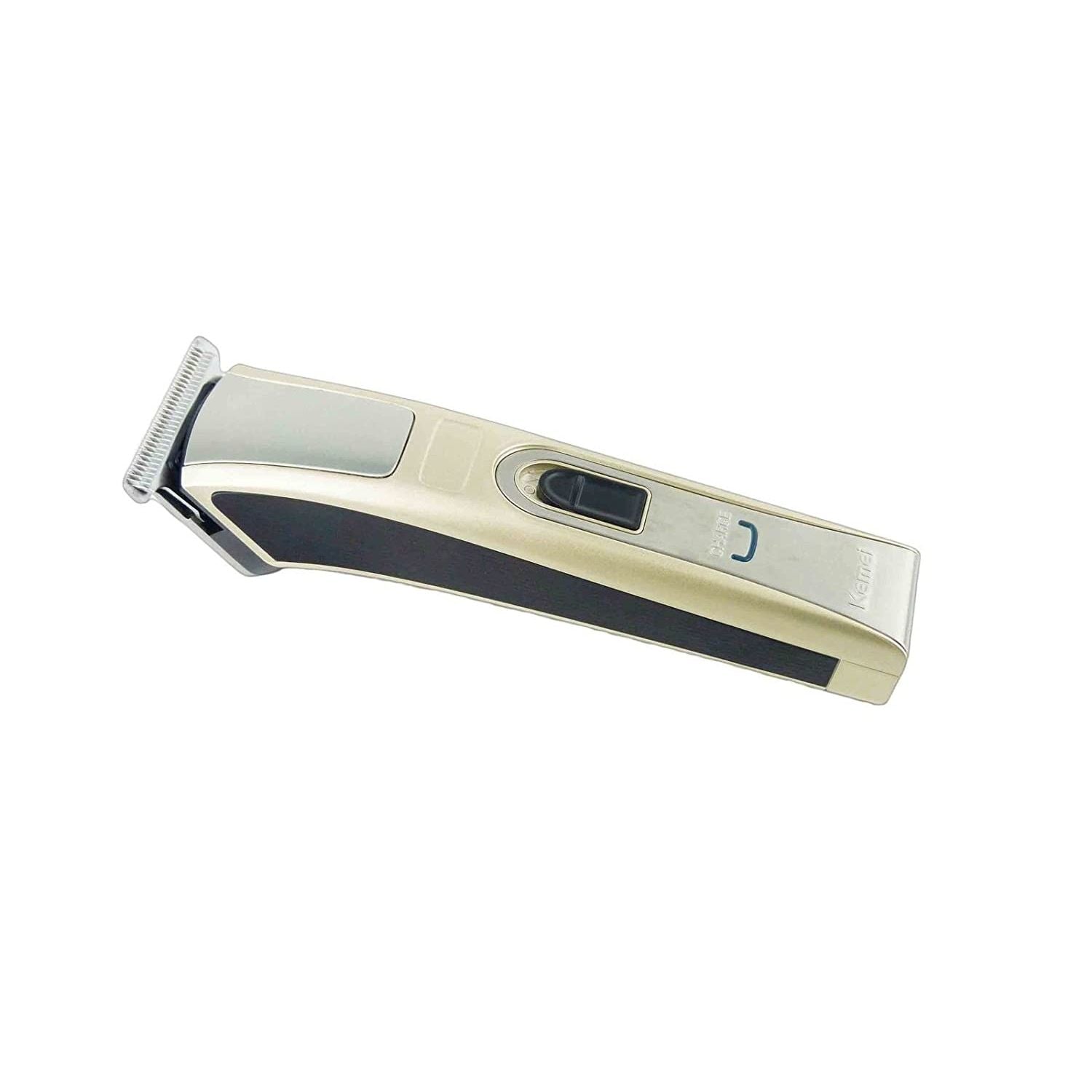 Kemei KM-5017 Electric Shaver-4 – Precision Facial Hair Trimmer, Long-Lasting Power, Gold
