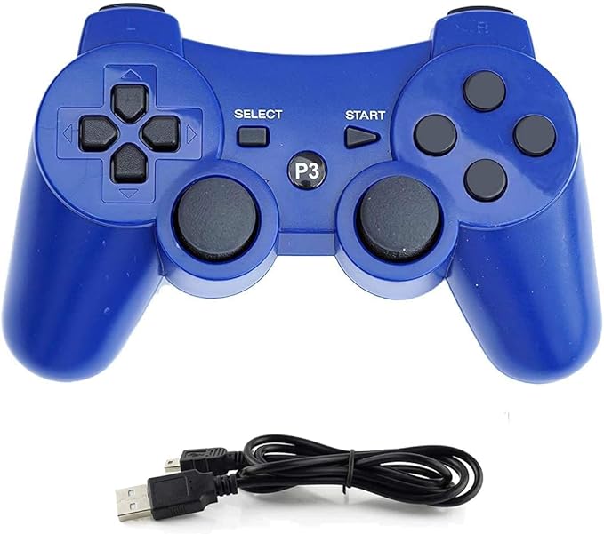 DualShock 3 Wireless Controller for PlayStation 3 – Bluetooth Gamepad with Six-Axis Motion & Vibration