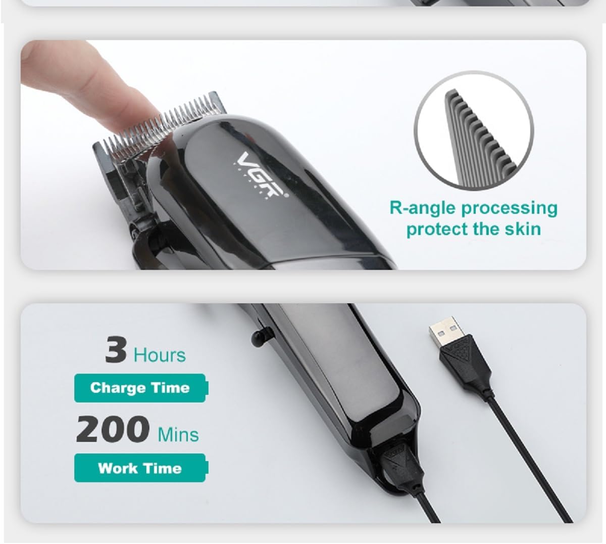 Professional Hair Clipper V-118