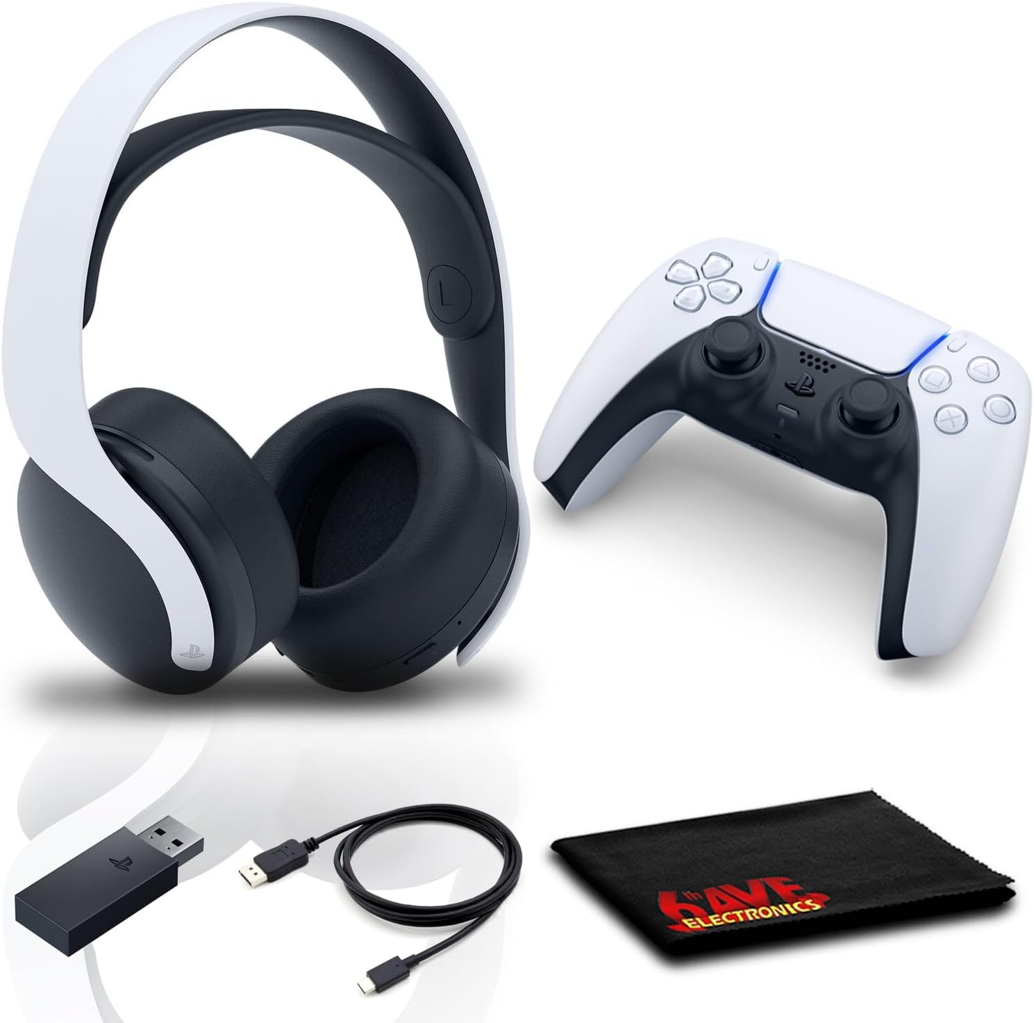 Sony PULSE 3D Wireless Headset for PS5 – Gaming Headphones with 3D Audio & Noise-Canceling Mic