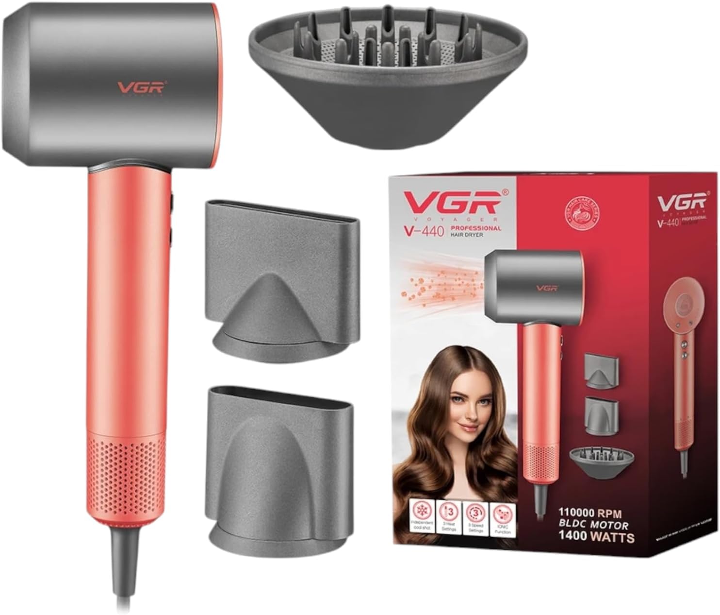 VGR V-440 Professional Hair Dryer