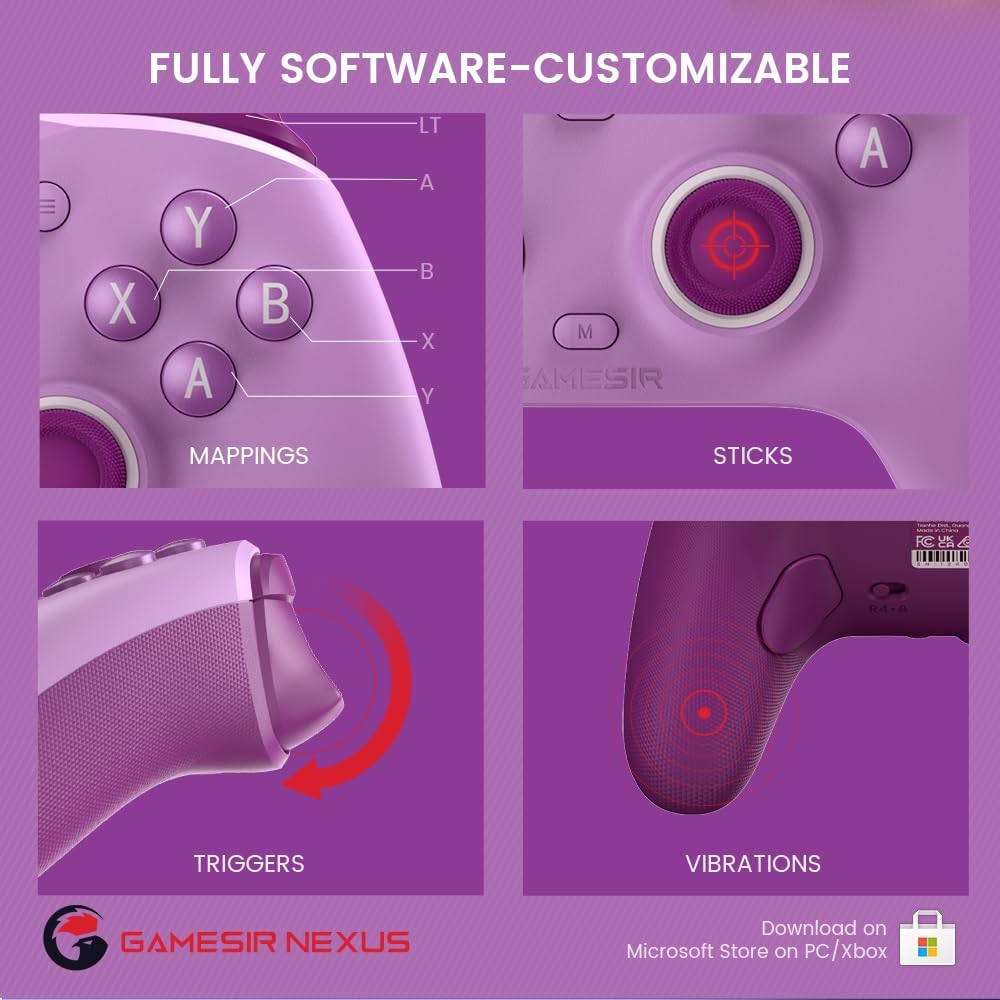 GameSir G7 SE Wired Controller for Xbox Series X|S, Xbox One & Windows 10/11 – Hall Effect Joysticks