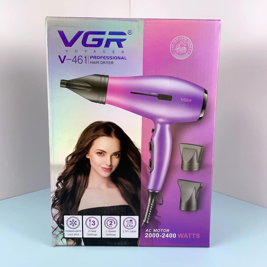 VGR V-461 Professional Hair Dryer for Women & Men