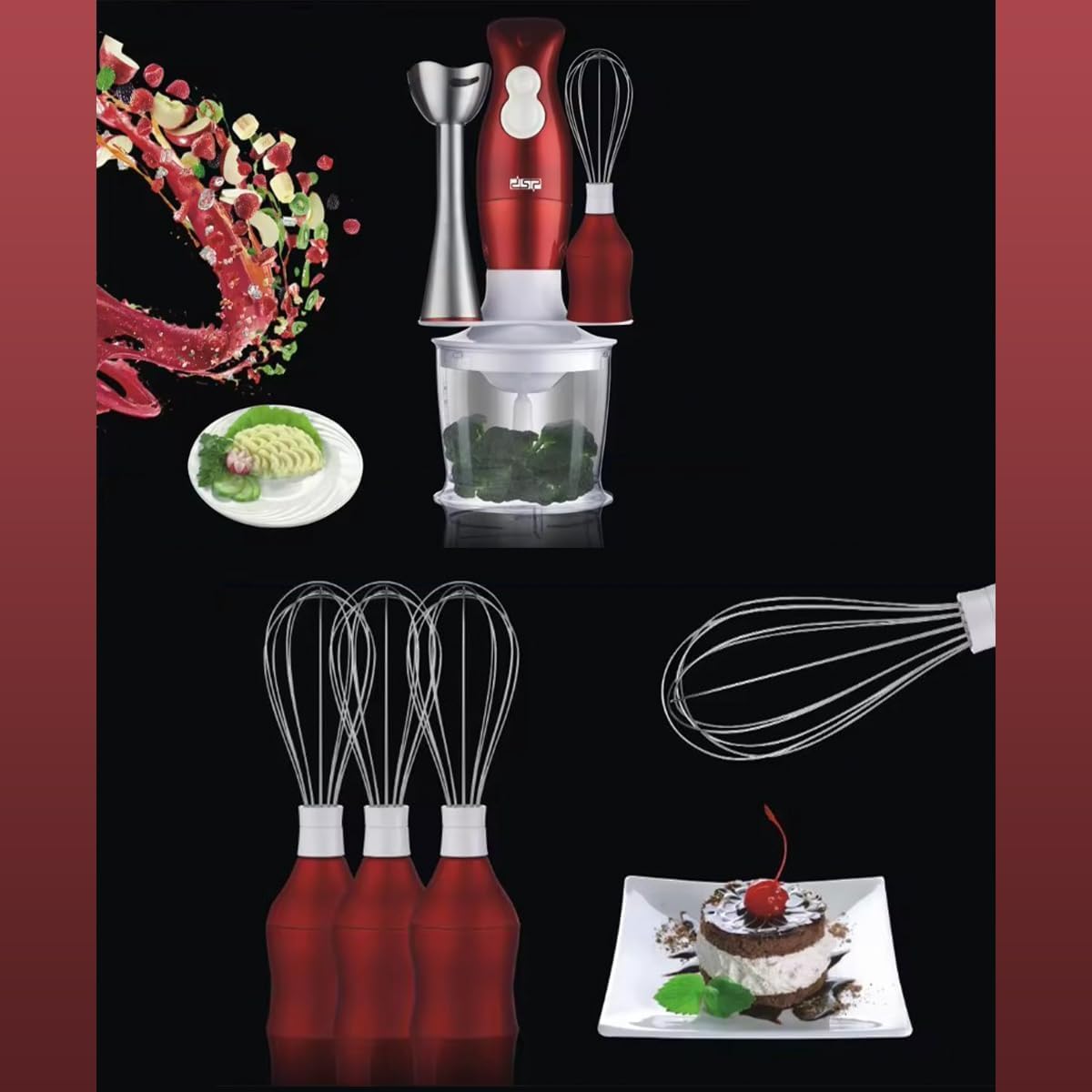 DSP 4-in-1 Hand Blender - KM1004