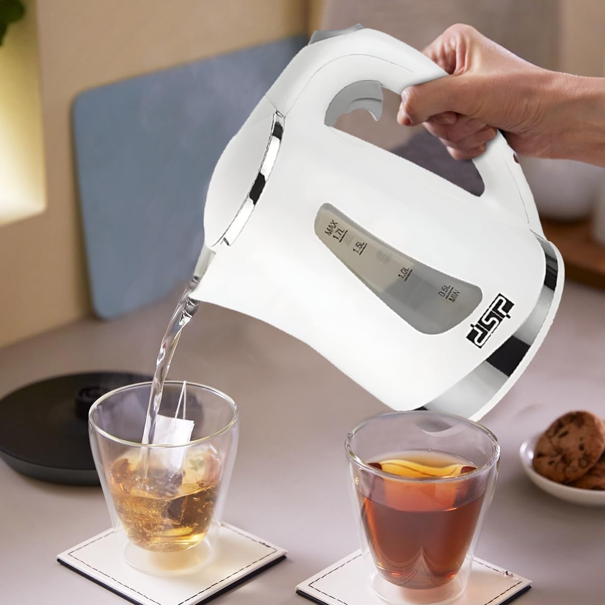 KK1110 Electric Kettle – 1.7L, 2200W Fast Boil