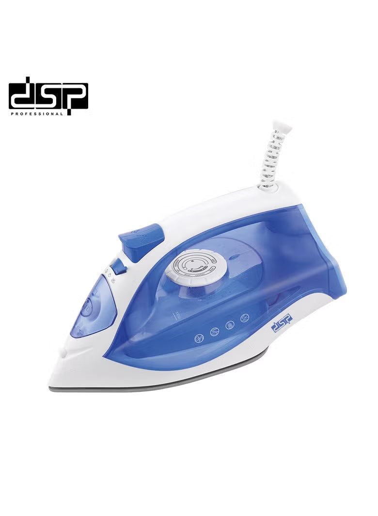 DSP KD1128 – 1800–2200W Steam Iron with Ceramic Soleplate