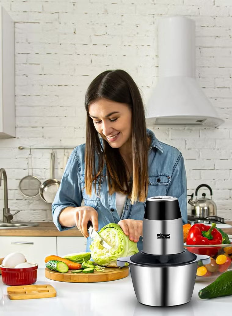 DSP Electric Food Chopper, 300W, 1.7L – KM4021