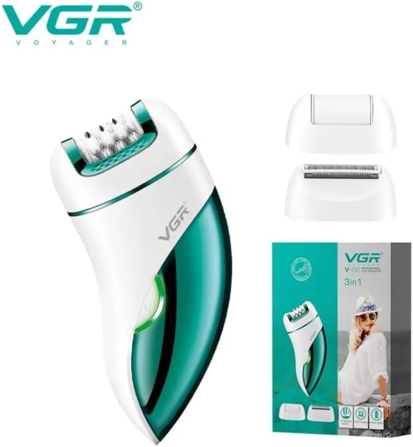 VGR V-731 3-in-1 Cordless Hair Removal Machine