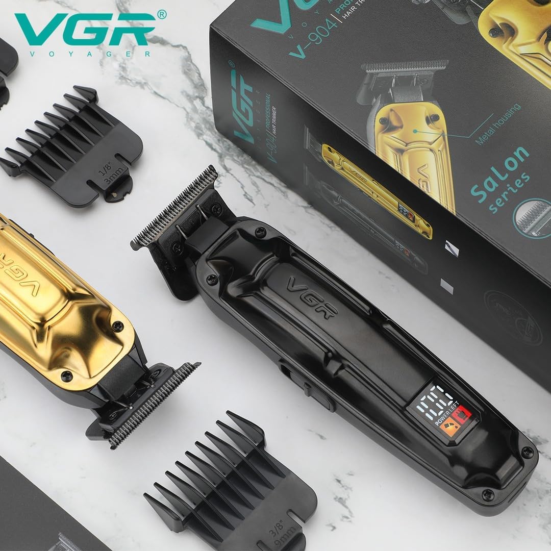 V-904 Professional Hair Clipper, Trimmer for men (Gold)