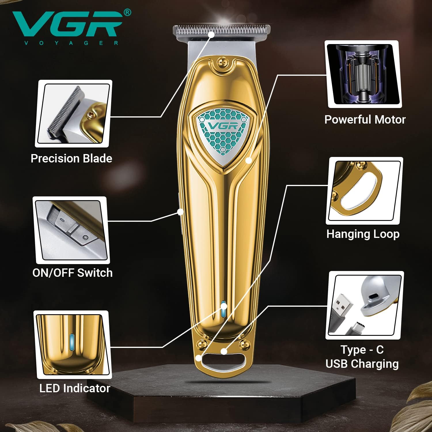 VGR v-911 Electric shaving machine