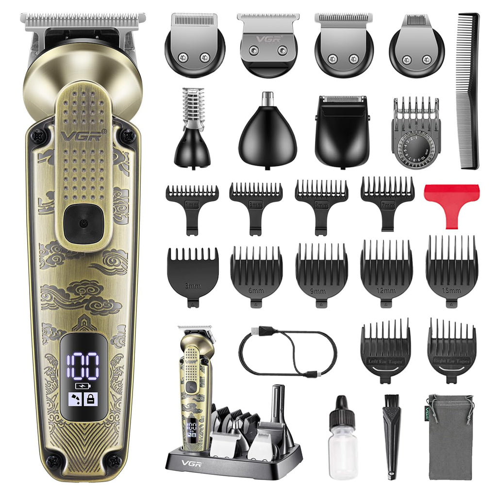 VGR 095 Trimmer 6-in-1 Multi-Functional Grooming Kit