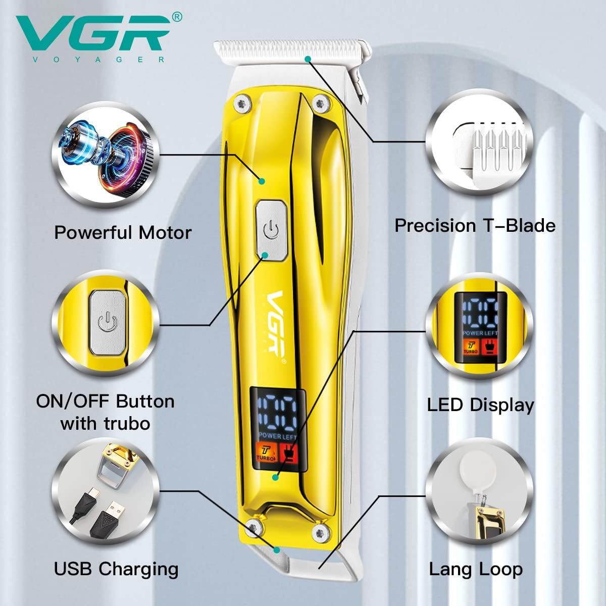 VGR V-956 Electric shaving machine