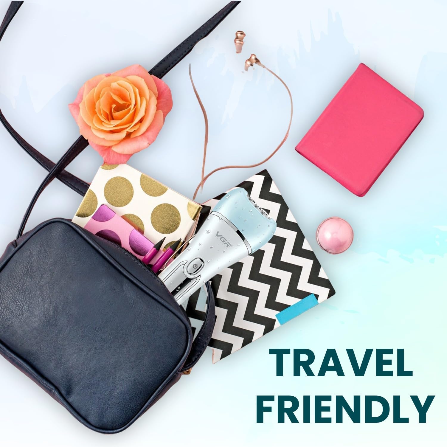 VGR V-733 Professional Ladies Grooming Kit, Epilator for women for full body