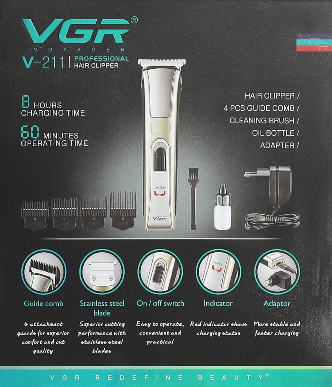VGR V-211 Electric shaving machine