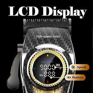 Kemei KM-2242 Professional Hair Clipper – Adjustable Speed, Fade Blade, Rechargeable Cordless Grooming Kit