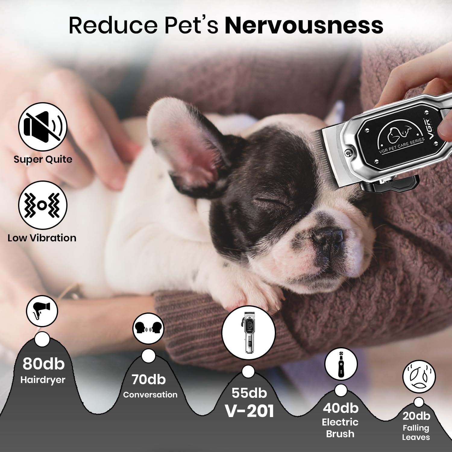 VGR V-201 Professional Pet Clipper