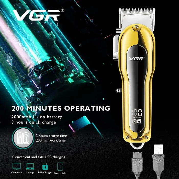 VGR V-680 Professional Hair Clipper