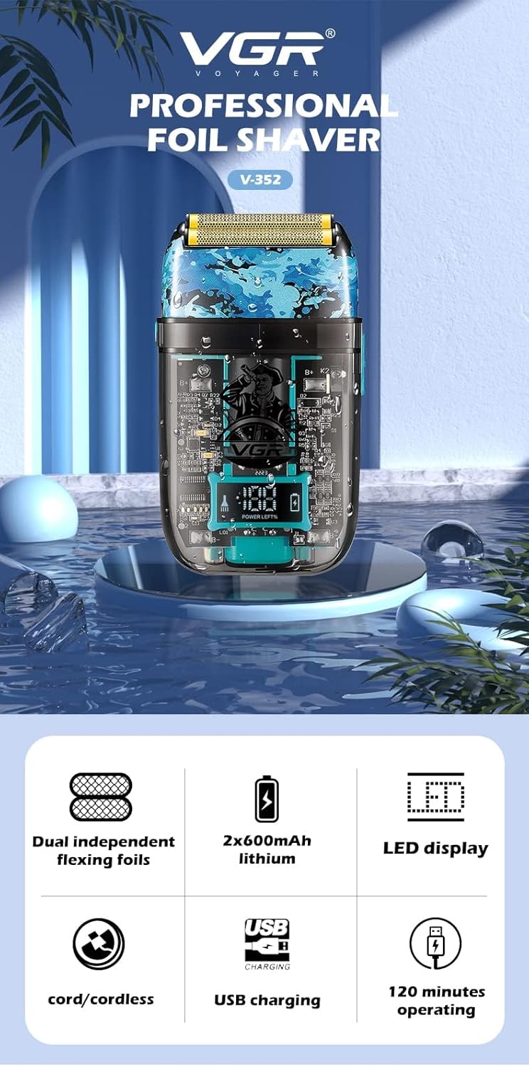 VGR-V-352  Electric Hair Trimmer Professional