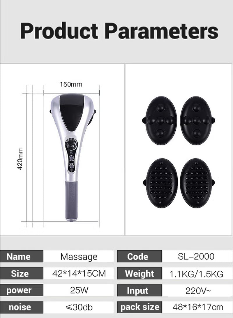 Electric Portable Double Head Massager Full Body