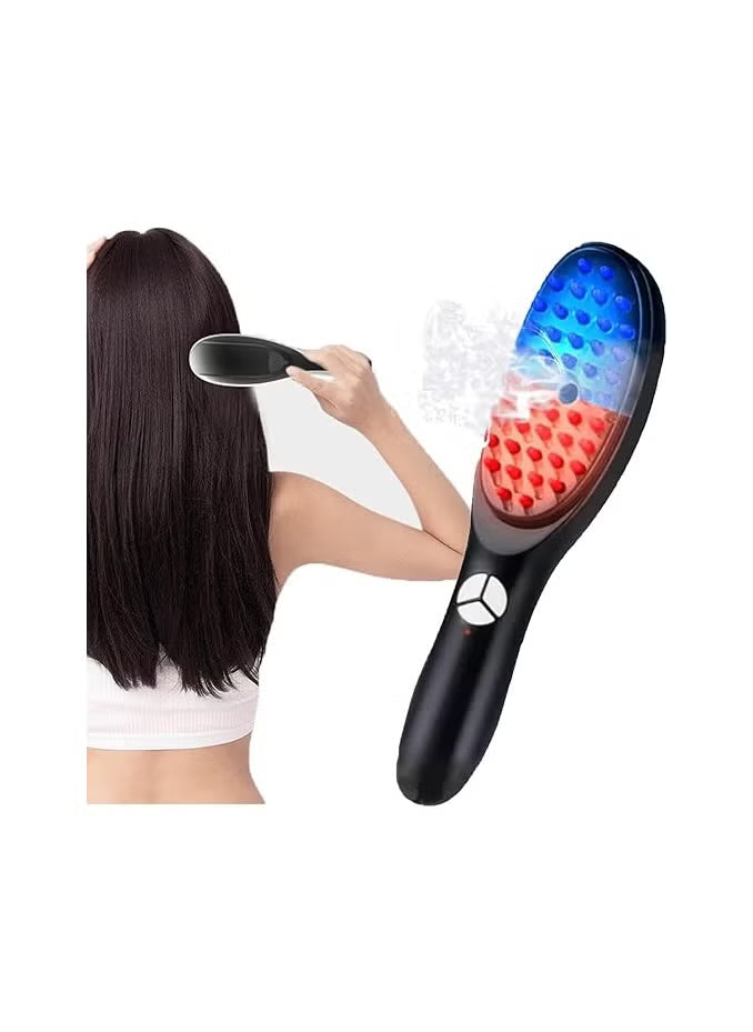 Electric Scalp Massager - LED Light Head Massager