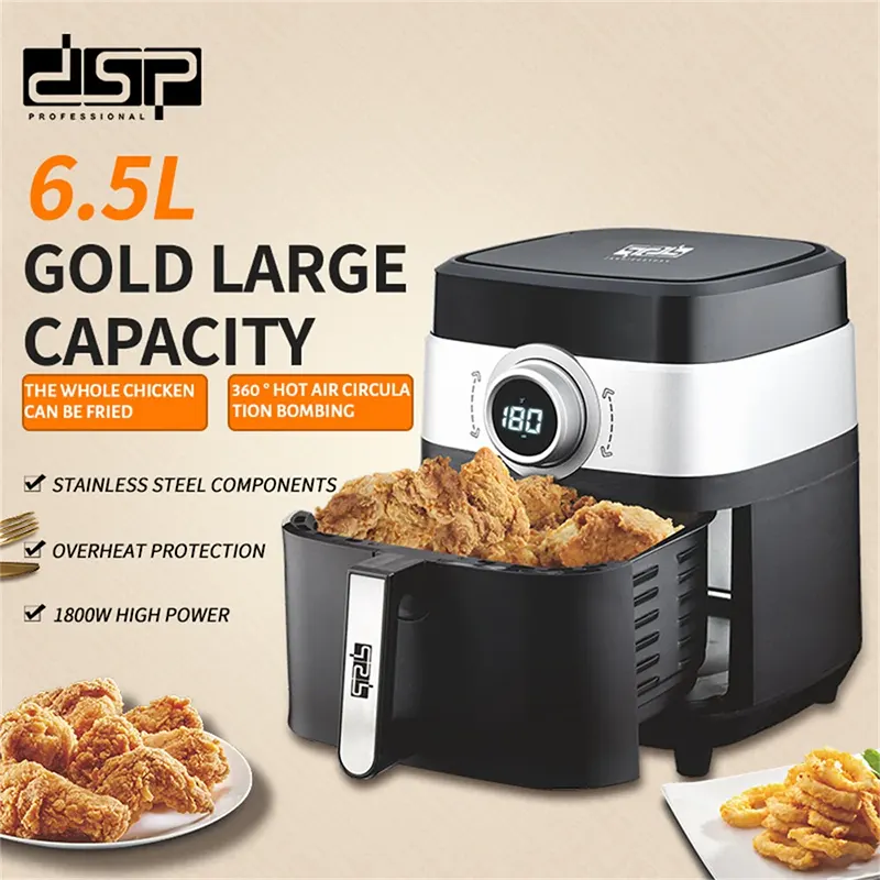 DSP 6.5L Air Fryer – KB2088 | Powerful & Healthy Oil-Free Cooking