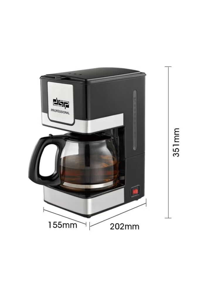 DSP Coffee Maker 800W Black – KA3024