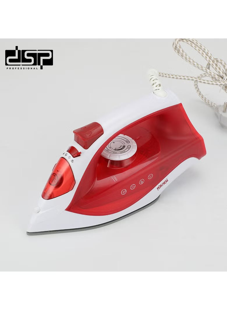 DSP KD1128 – 1800–2200W Steam Iron with Ceramic Soleplate