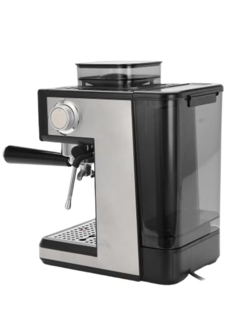 DSP Professional Espresso Coffee Machine 1350W Silver – KA3125