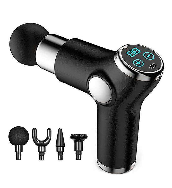 Mini LCD Massage Gun – 32-Speed, Deep Tissue Muscle Massager