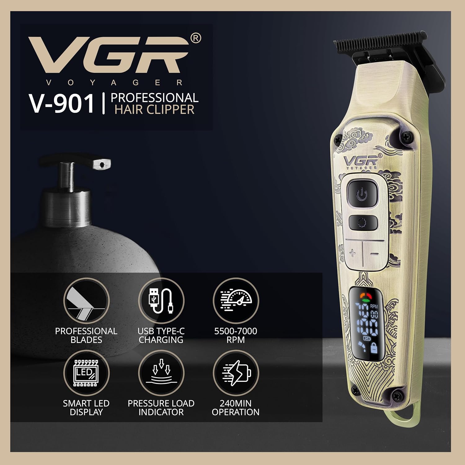 VGR v-901 Electric shaving machine