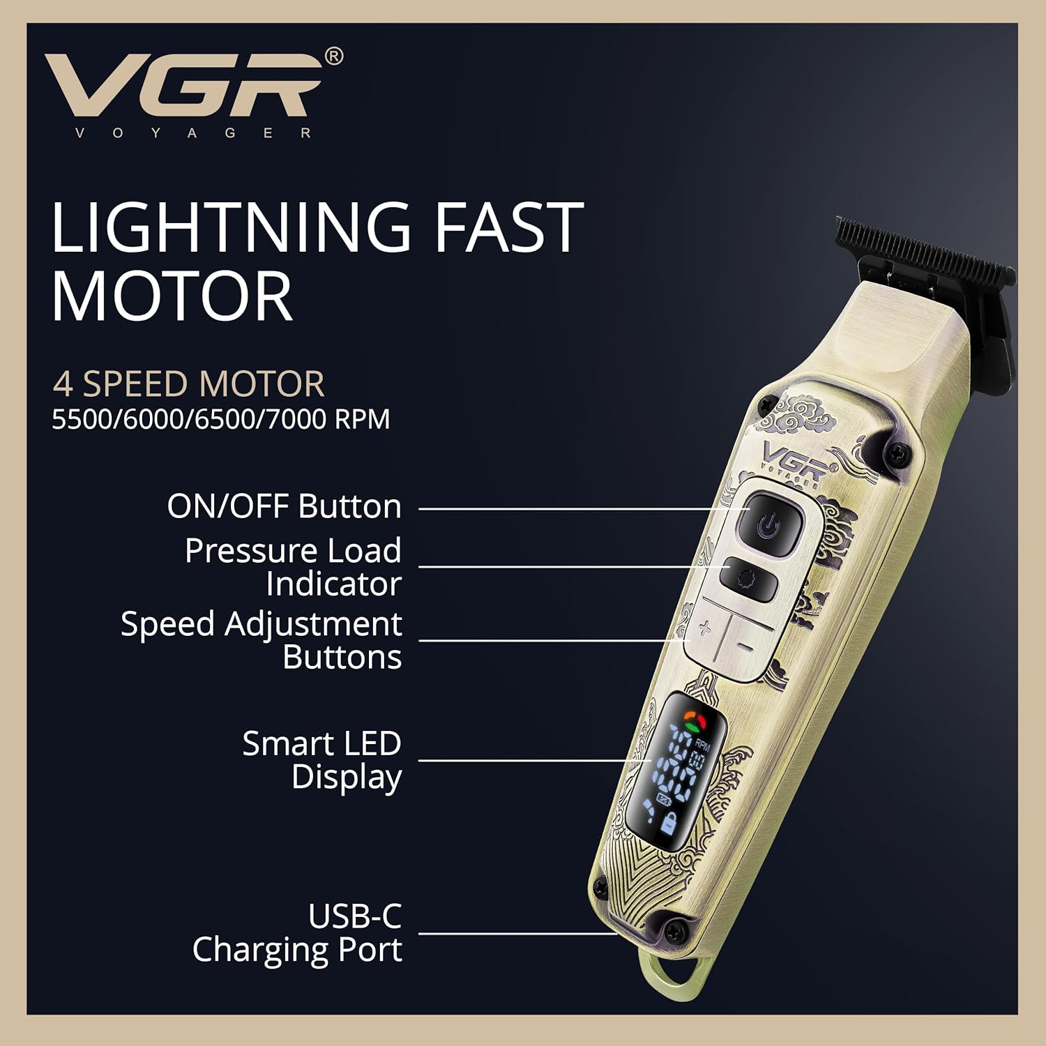 VGR v-901 Electric shaving machine
