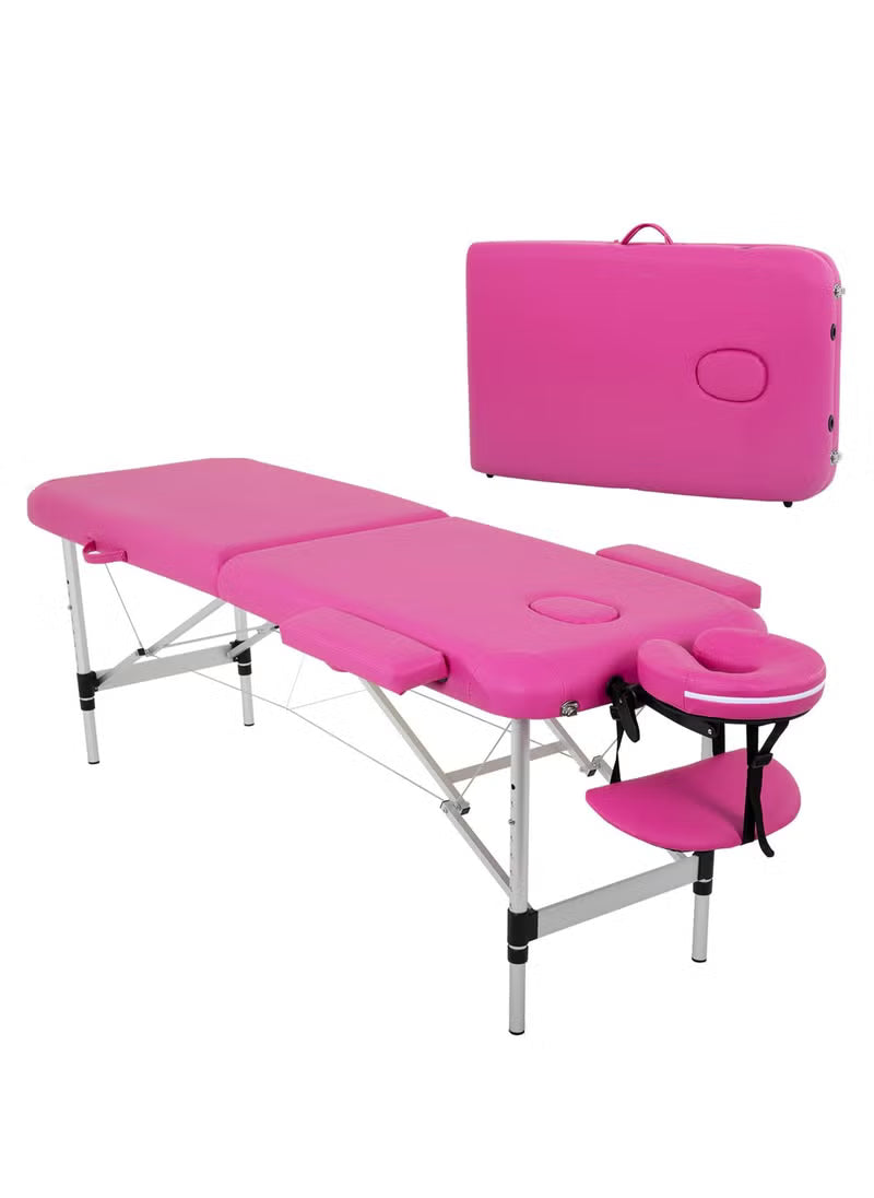 Pink Portable Massage Table