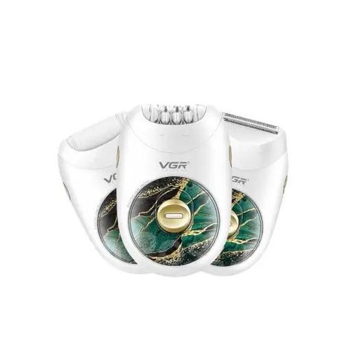 VGR V-736 3-in-1 Rechargeable Ladies Epilator
