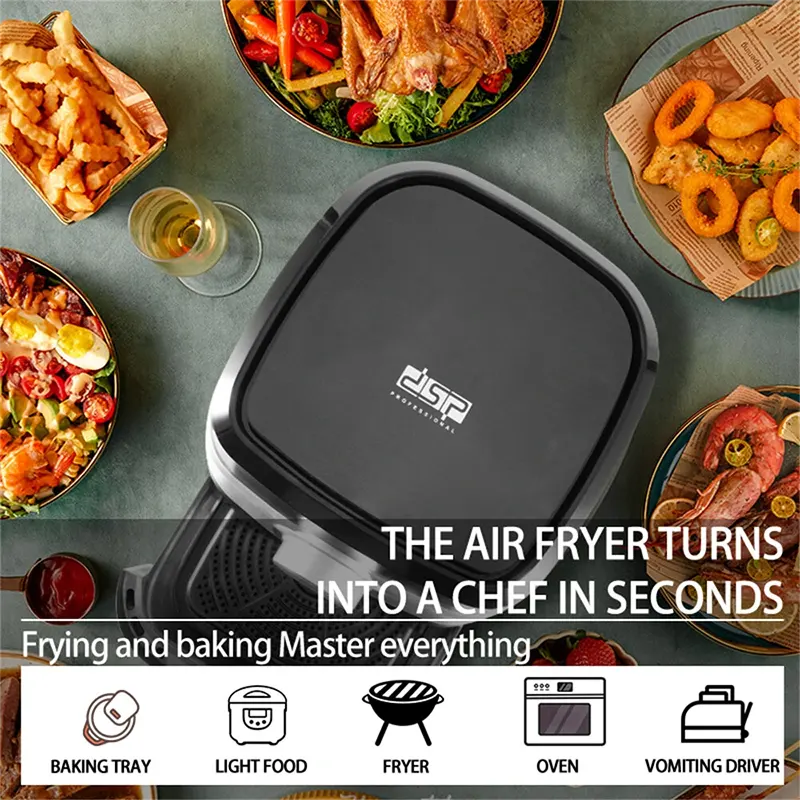 DSP 6.5L Air Fryer – KB2088 | Powerful & Healthy Oil-Free Cooking