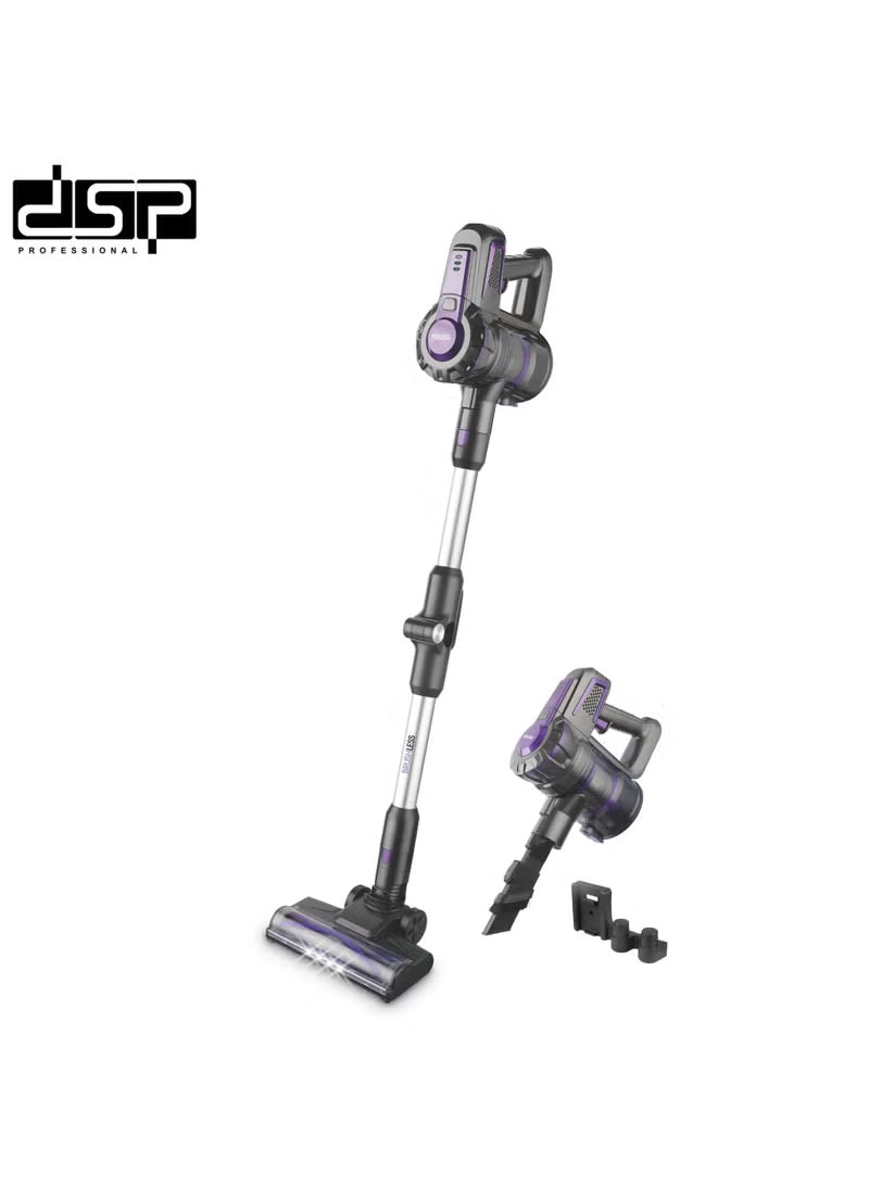 DSP KD2043 – Cordless Handheld Vacuum Cleaner with LED Motorized Floor Brush