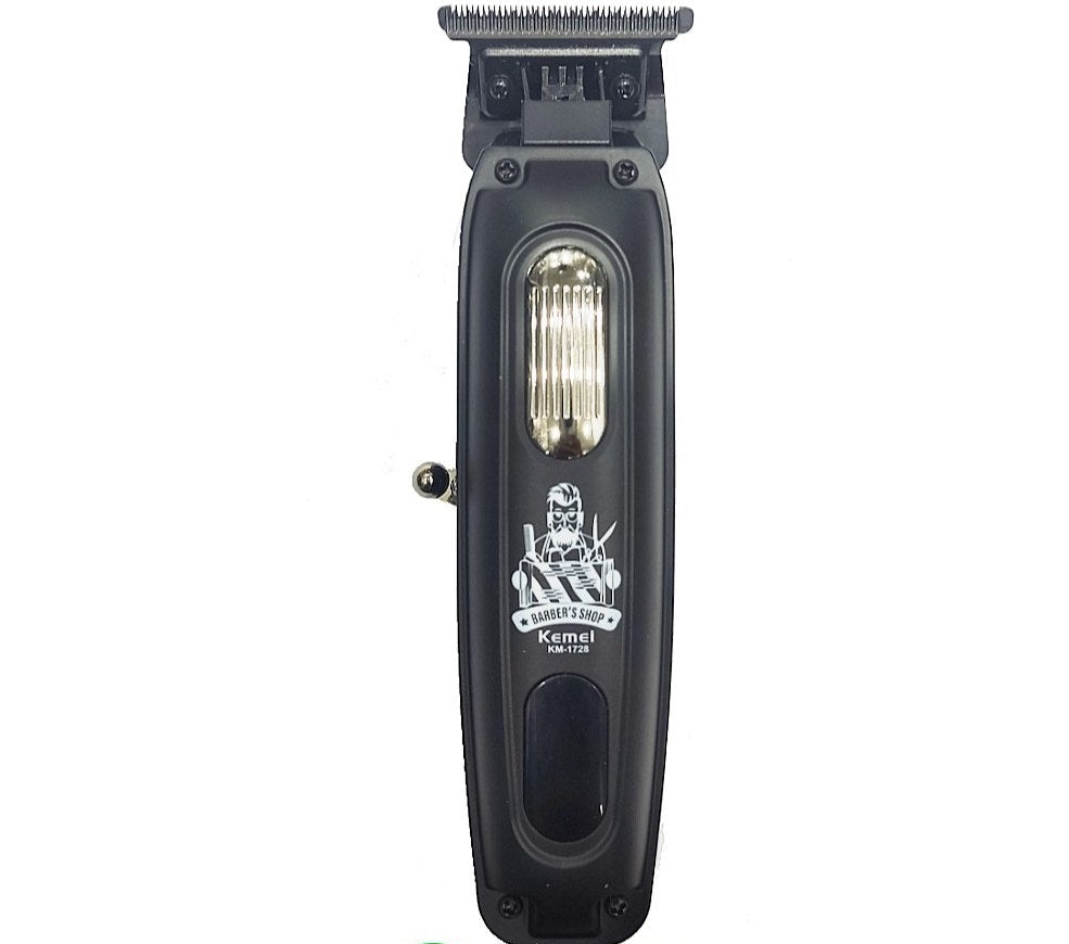 Kemei KM-1728 Rechargeable Hair & Beard Trimmer – Waterproof, Fast-Charging, Precision Grooming for Men
