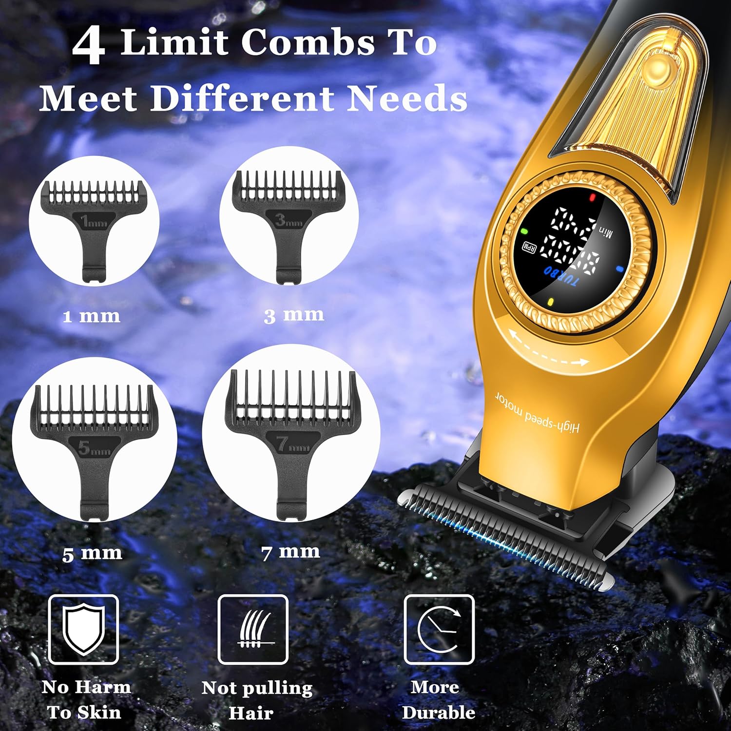 KEMEI KM-1677 Beard Trimmer for Men