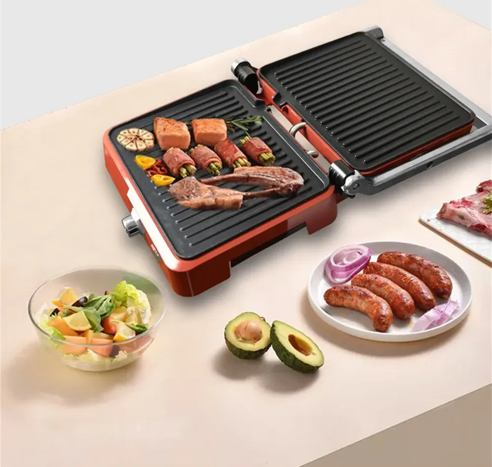 DSP Electric Grill, 1800 Watt, Red, KB1049A