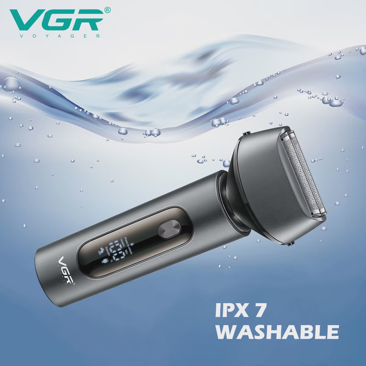 VGR V-381 Professional Beard Straightener