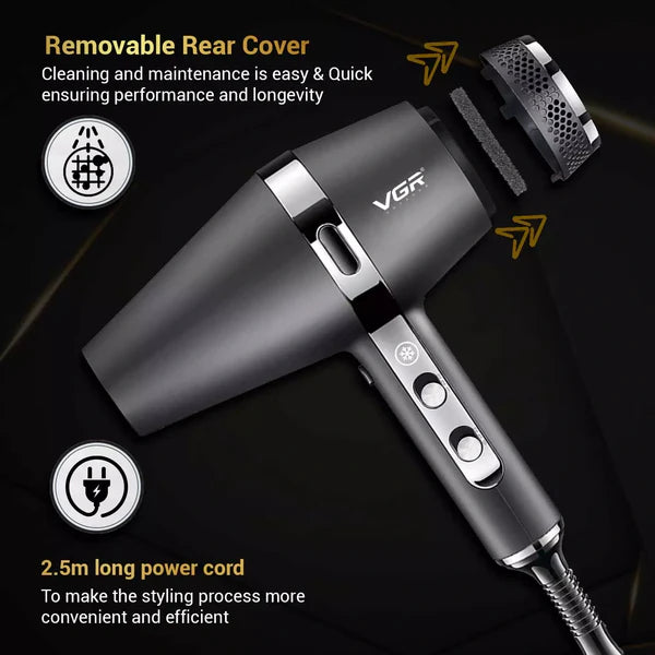 VGR V-451 Professional High-Speed Hair Dryer
