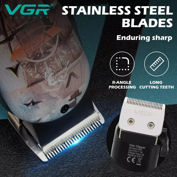 VGR V-690 Professional Hair Clipper for Men