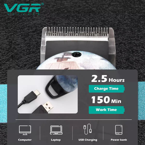 VGR V-690 Professional Hair Clipper for Men